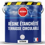 Arcane Industries - tanchéité Terrasse : Peinture Sol Extérieur arcaterrasse Produit Imperméable - 2.5 l Gris