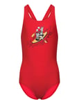 Adidas Sportswear Adidas Disney Mickey & Friends Swim Suit Röd