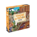 Janod - Chasse au Trésor Histoire - Jeu de Société Enfant - Jeu Collaboratif - Jeu pour la Famille - Dès 8 ans, J02449