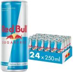 Red Bull Energy Drink Sugar free - 250ml x 24 Cans FULL CASE