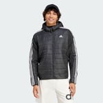 adidas Essentials 3-Stripes Insulated Hooded Hybrid Jacket Men