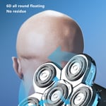 6D Electric 5 In 1 Men Bald Head Hair Trimmer Grooming Kit BLW