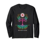 Roots that Lift the Spirit - Spiritual Connection Design Long Sleeve T-Shirt