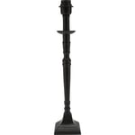 Salong bordslampor matt svart (53cm)