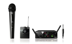 AKG WMS40 MINI2 dual system med en håndholdt mikrofon +1 lommesender
