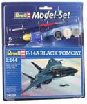 F-14a Black Tomcat Fighter Model Set 1:144 Plastique Model Kit Revell