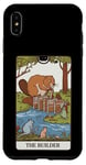 iPhone XS Max Fun Tarot Card The Builder Beaver Building Spiritual Reader Case