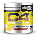 C4 Original Pre Workout Powder, Cola, 30 portions | Boisson énergétique en poudre sans sucre avec 150mg de caféine, 1500mg de créatine monohydrate, 1600mg de bêta-alanine.