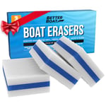 Premium Boat Scuff Erasers | Boating Accessories Gifts for Cleaning Boat Accessories or Gift for Pontoon Fishing Jon Boats Decks Vinyl Boat Cleaner Hull Cleaner Gadgets for Men and Women