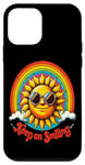 Coque pour iPhone 12 mini Guitare Hippie Meditation Freedom Wreaths