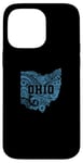 iPhone 14 Pro Max Ohio Pattern in Map USA America Case