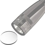 Weltool GL3 Lentille en Verre Trempé pour Lampe de Poche Mini Maglite Mini Mag Remplacement Mise à Niveau Modèle AA, 22 mm de Diameter.[G287]