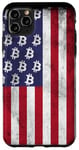 iPhone 11 Pro Max BTC Bitcoin American Flag distressed Crypto Revolution Case