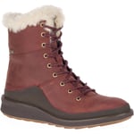 Merrell Womens/Ladies Tremblant Ezra Lace Polar Leather Snow Boots - Brown - Size UK 4