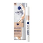 Nivea Hyaluron Cellular Filler 3in1 Eye Care Concealer peitevoide, 03 Dark, 4ml