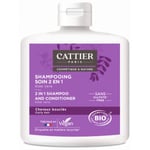 Shampooings Cattier  Shampooing Soin Boucles 2 en 1 250Ml