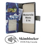 Skimblocker Motorola Moto E14 Plånboksfodral Design