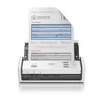 Scanner de documents compact et portable Brother ADS-1300 Blanc et Noir