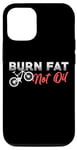 iPhone 12/12 Pro Burn Fat Not Oil Fat Bike Design Fat Tires Biker Fat Bike Case