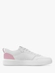 adidas Park Street Lace-Up Trainers, White/Pink