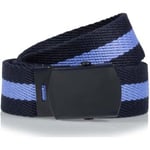 Ceinture Isotoner  Ceinture Homme corde bicolore bleu