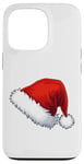 Coque pour iPhone 13 Pro Chapeau Père Noël Père Noël Dessin animé