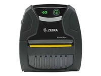 Zebra Zq320 Plus - Kvitteringsskriver - Direktetermisk - Rull (8 Cm) - 203 Dpi - Inntil 100 Mm/Sek - Usb 2.0, Nfc, Wi-Fi(Ac), Bluetooth 4.2 Le - Rivestang - Svart