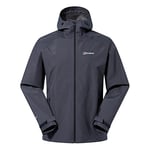 Berghaus Men's Paclite 2.0 Gore-Tex Waterproof Shell Jacket | Lightweight | Durable | Stylish Coat, Carbon, XL