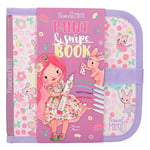 Depesche 12102 Princess Mimi-Paint & Swipe Book, Livre de coloriage avec Pages effaçables, 6 feutres Inclus, Multicolore