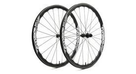 Paire de roues evoride evojet 35mm   blanc   700c disque     1395gr   12x100   12x142     sram xdr   centerlock     2023