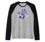 Not a Bot, Still Human, AI Joke Raglan Baseball Tee