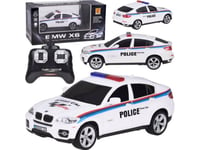 Jokomisiada Bmw X6 Sportpolisbil Med Fjärrkontroll Rc0660 Bi