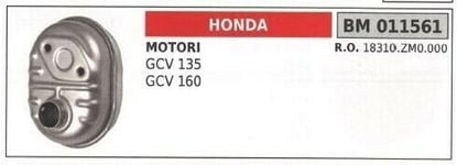 Silencieux HONDA Tondeuse GCV 135 160 011561