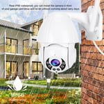 2.5'' 1080P 4x Outdoor PTZ Security Dome Cam WiFi Night Vis-ion Surveillance Cam