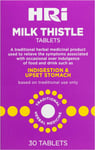 Milk Thistle 30 Tablets - to Relieve Symptoms Associated with over Indulgence of