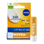 NIVEA SUN 24h Moisture SPF30 Sun Protect Lip Balm 4,8g