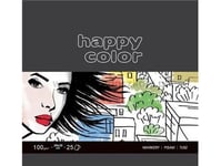 Happy Color Marker Block 20X20cm 25K Vit