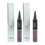 Lancome Womens Kajal Lip Duo Lipstick & Gloss 13 Purple Meteor 2.7g X 2 - One Size