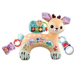 VTech - Mon Coussin d'Éveil Sensoriel, Coussin de Jeu Musical et Évolutif, Jouet d'Activité et de Développement, Piano Lumineux, Hochets, Cadeau de Naissance Bébé Dès 3 Mois - Contenu en Français