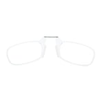 DIDINSKY Arthin- lunettes loupe homme et lunette loupe femme sont des lunettes sans branches, des monocle pour presbyte et des lunette de repos pour smartphone. White +2.5