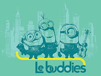 Despicable Me Minions (Le Buddies) 60 x 80 cm Toile Imprimée