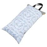 (EF204)Large Hanging Wet/Dry Bucket Bag For Cloth Nappy Inserts Diaper Laundry