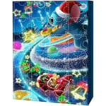 Stitch Christmas Advent Calendar Blind Box Söt Cartoon Stitch Christmas Countdown Kalenteri