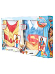 2 Pack Girls Superhero Licensed Fancy Dress Costume Supergirl Wonder Woman