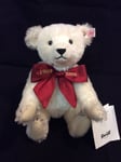 Steiff 038518 Margaretes Teddy Bear White LE Growler with Steiff Gift Box