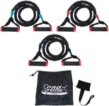 Protone® professional - Thick 3 piece Resistance tube set with safety sleeving