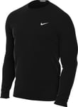 Nike Top M NK DF UV Miler Top Ls, Black/Reflective Silv, FB7070-010, 2XL