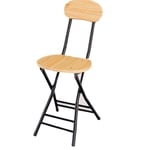 DSHUJC Tabourets de Bar Vintage Industriel Portable Pliant Bistro Tabouret Pub Cuisine comptoir Chaise de Bar chaises en Bois pour Petit déjeuner Cuisine Tabouret de B