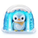 VTech Pingouin Lumineux étoilé 2 en 1 pour bébé - Boîte à Musique pour s'endormir avec projecteur de lumière et Musique de Sommeil - pour bébés et Enfants de 6 à 36 Mois