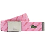 Ceinture Lacoste  Ceinture Homme  ref 50383 G03 Rose